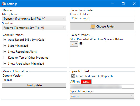 Record Lync Calls