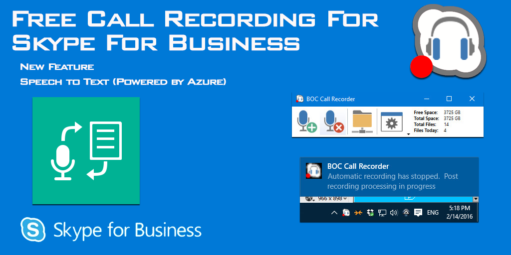 Free BOC Call Recorder