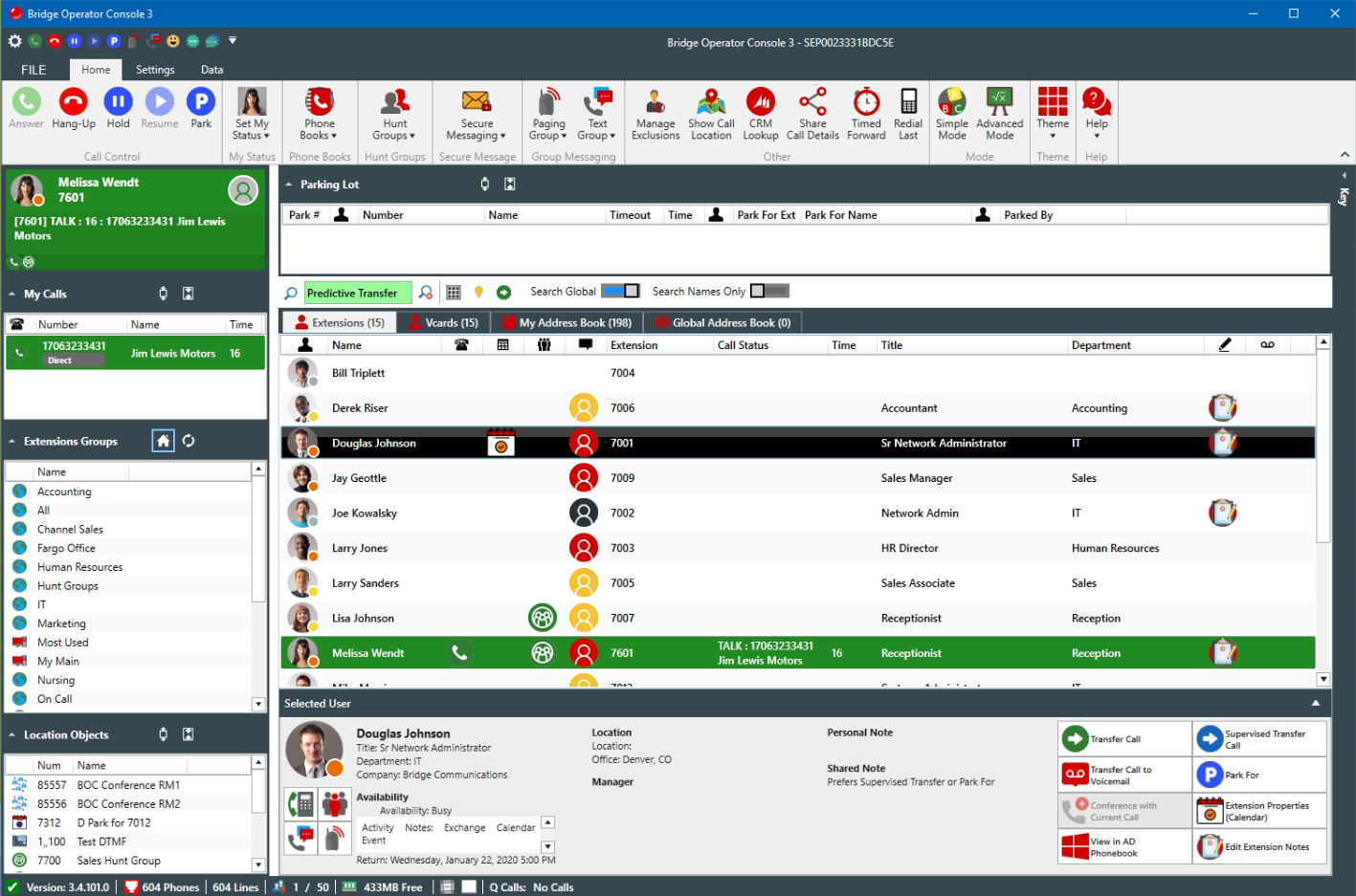 Cisco Attendant Console