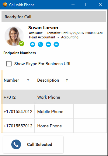 Integration of Cisco Voice and Skype for Business